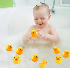 Yellow Rubber Ducks Squeak & Float Ducky Bath Toy-1 Piece