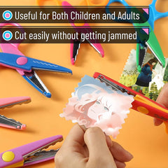 Zigzag Scissors for DIY Art & Craft, Zig Zag Paper Shaper Scissor - Any 1