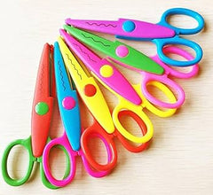 Zigzag Scissors for DIY Art & Craft, Zig Zag Paper Shaper Scissor - Any 1