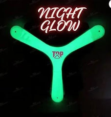 Glow in Dark Flying Disc Throwing Ring Boomerang Thrower Toy Sports Kid's -Any 1 Model