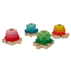 Colourful Wisdom Shape Column Toys For Kids