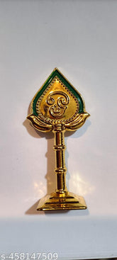 Gold and Green Murugan Vel Pooja Room \ Car Dashboard And Office Desk