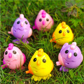 Key Operated Chicken Jumping Chick Key Toy- Any 1