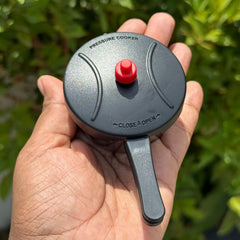 Toy Pressure Cooker - Heavy Stainless Steel Miniature Household Kitchen Appliances Pretend Play Toy for Kids - Any 1