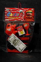 Kids Plastic Chilli Kitchen set Pretend Play