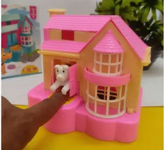 House Puppy Dog saving Bank for kids Coin Bank  (Pink)