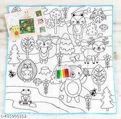 Coloring Mat Reusable and Washable - Any 1 Piece