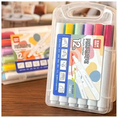 12 pcs of Acrylic Paint Marker Pens Water Based