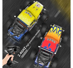 40Km/h Electrobotic 1:16 RC 2.4GHZ High Speed Remote Control Monster Truck, Red, 5Y+