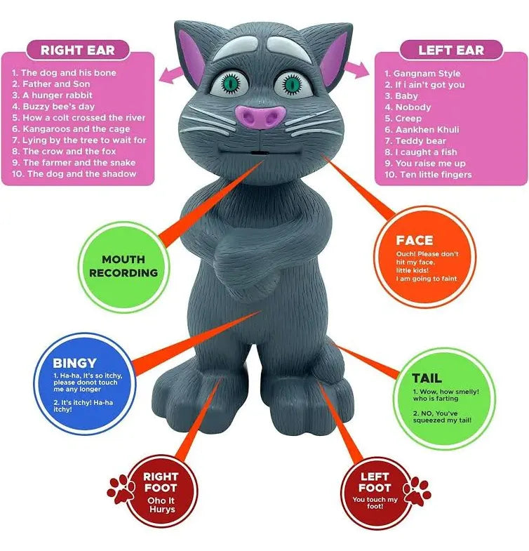 Electronic Pet Talking Tom Cat for Kids