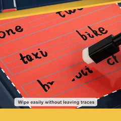 Magnetic Spelling Game for Kids | Learning Toys for Kids Book Clip Magnetic Word Spelling Game Match English Letters Set