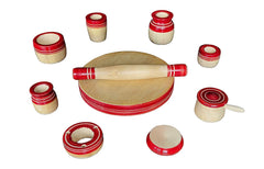 special kitchen set - pack of vessels with chappathi maker and roller