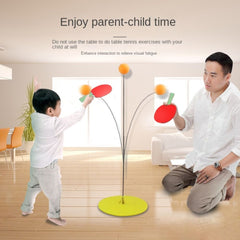 Table Tennis Trainer Rebound Rackets and Balls Base Training Practice Set - Multiplayer