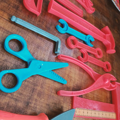 Tool kit Play House Toy for Kids Pretend Play - 17 Pieces set