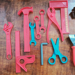 Tool kit Play House Toy for Kids Pretend Play - 17 Pieces set