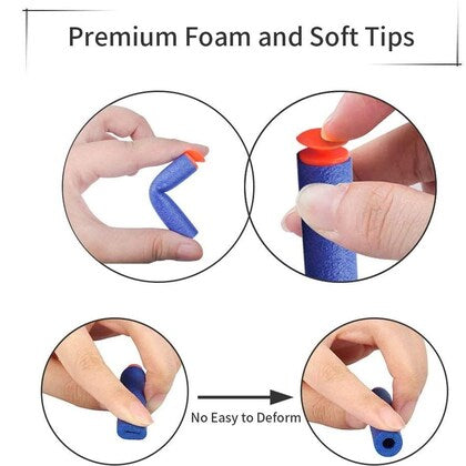 Printed thunder Strike Foam Dart Gun Toy with 6 Soft Bullets-Mini Blaster Toy Gun