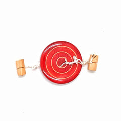 Wooden Wizer Top -90s Traditional Mittai Game