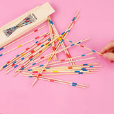 Wooden Mikado game toy Wooden 31 Pick-Up Sticks