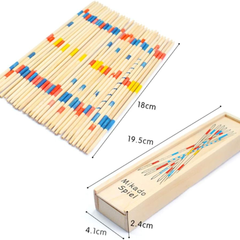 Wooden Mikado game toy Wooden 31 Pick-Up Sticks