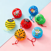 wooden cartoon Mini Hand clapper Rattle - castanet