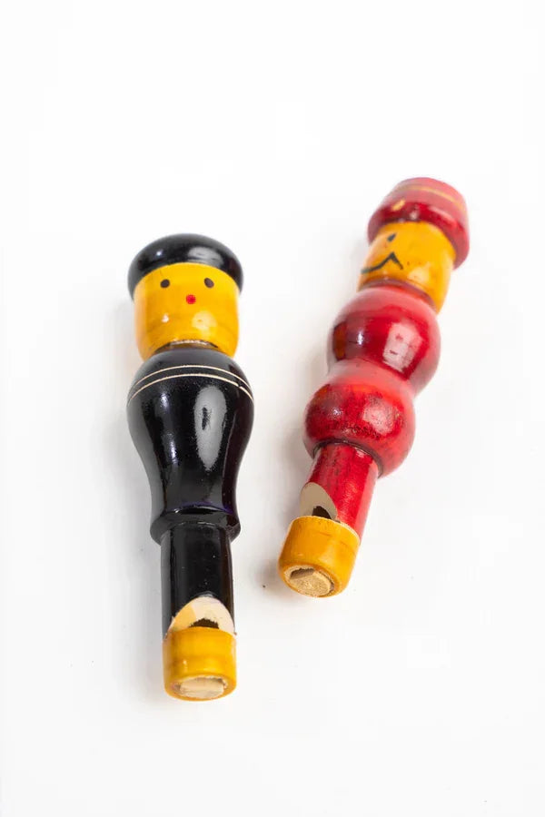 Wooden Man whistle - Any 2 Pieces
