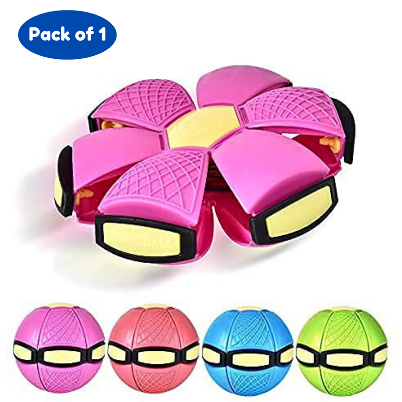 2 IN 1 Magic Deformation UFO Ball - Random Colour