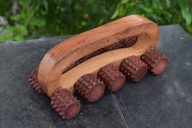 10 Tyre Wooden Massager For back pain and body pain