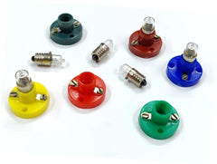 DIY Mini Bulb Holder Kit For Simple Electric Circuit Kit Science Project-Multicolor Without Battery***
