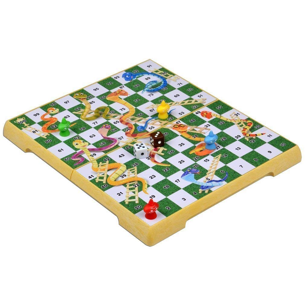 13 in 1 Family Magnetic Board Games (Chess, Snakes-Ladders, Backgammon, Ludo, Tic-Tac-Toe, Checkers, Travel Bingo, Space Venture, Steeplechase)