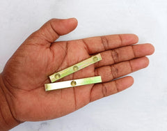 1 Piar Dice Original Traditional Daya Kattai Heavy Brass