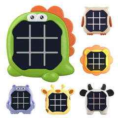 2-in-1 Tic Tac Toe Portable Game - Play Anytime, Anywhere!(Battery Included)