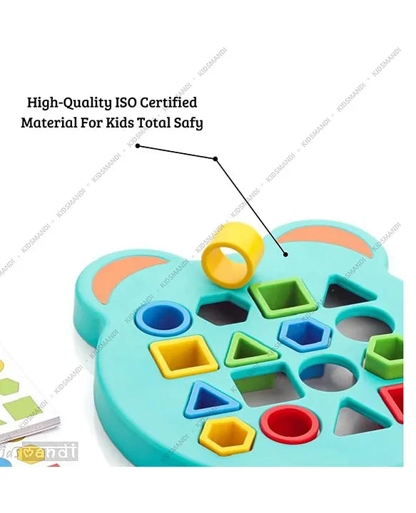 Geometric Shape And Color Matching Board - Big