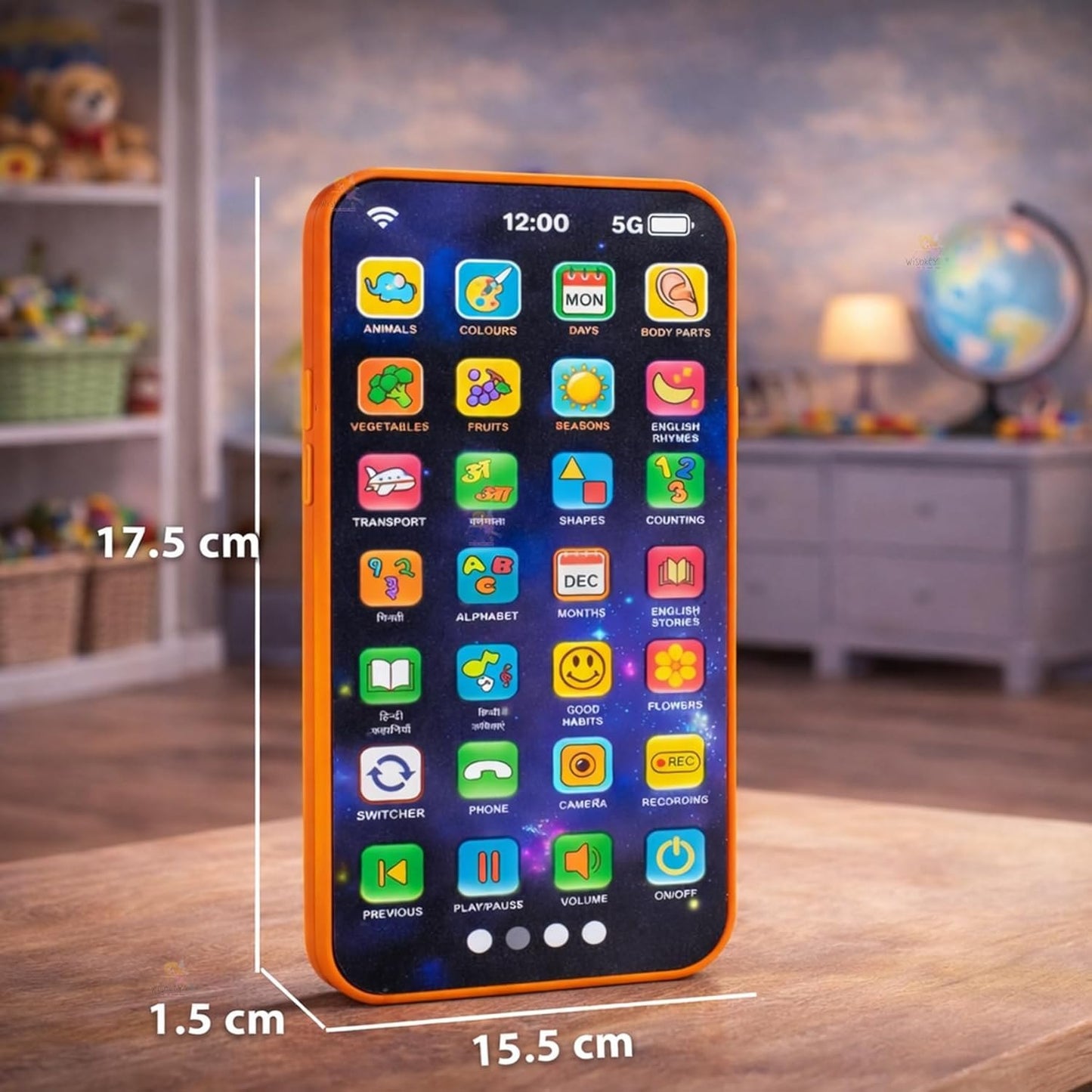 28 Functions Learning Phone for Kids-C type Charging