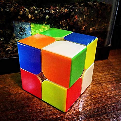 2X2 High Speed Stickerless Speedy Magic Puzzle Cube (2 * 2 Cube)