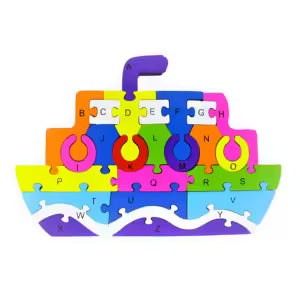 2 in 1 Animal Puzzle - Pack of 1 - Boat