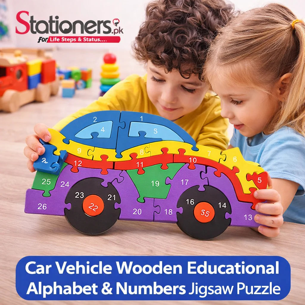2 in 1 Animal Puzzle - Pack of 1 - Car
