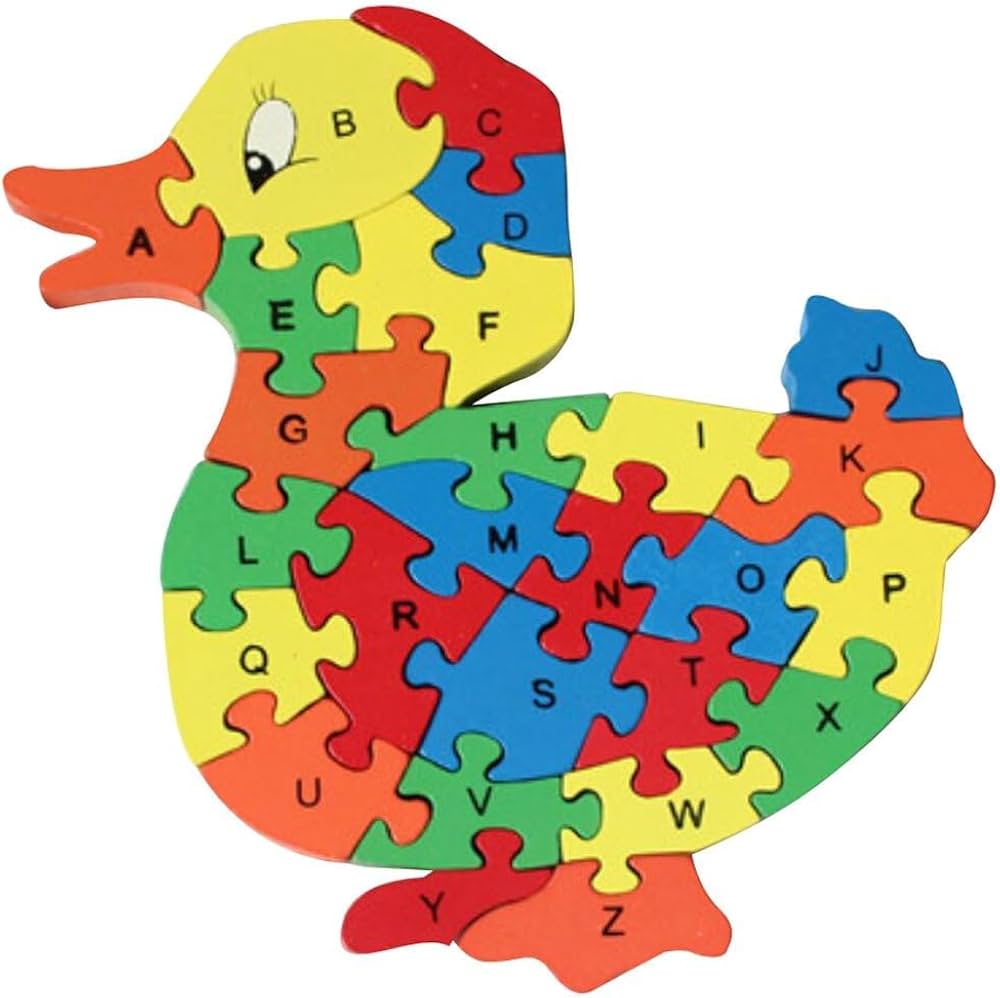 2 in 1 Animal Puzzle - Pack of 1 - Duck