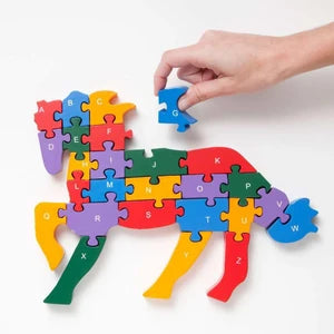 2 in 1 Animal Puzzle - Pack of 1 - Horse