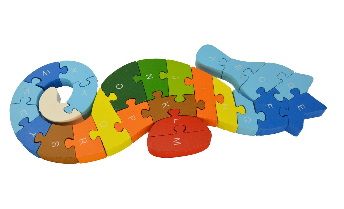 2 in 1 Animal Puzzle - Pack of 1 - Sea Horse