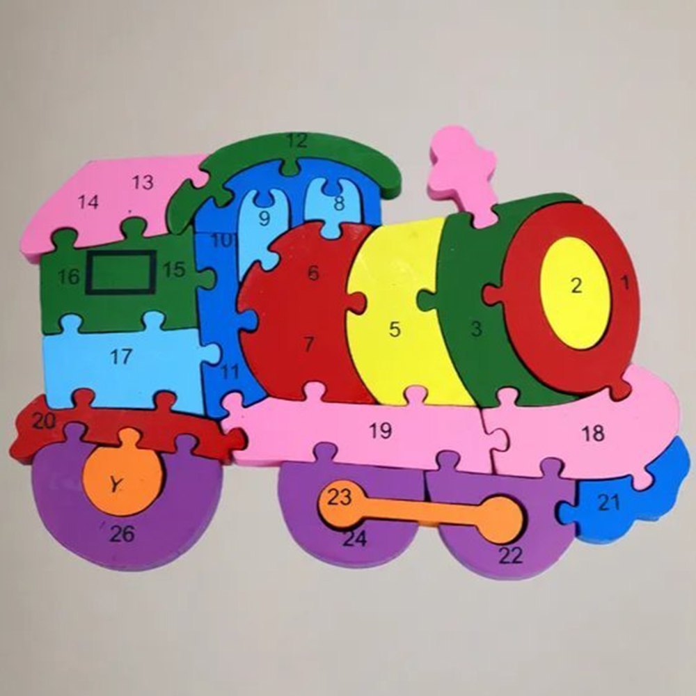 2 in 1 Animal Puzzle - Pack of Any 1 Train Engine