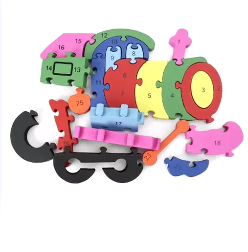 2 in 1 Animal Puzzle - Pack of Any 1 Train Engine