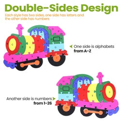 2 in 1 Animal Puzzle - Pack of Any 1 Train Engine