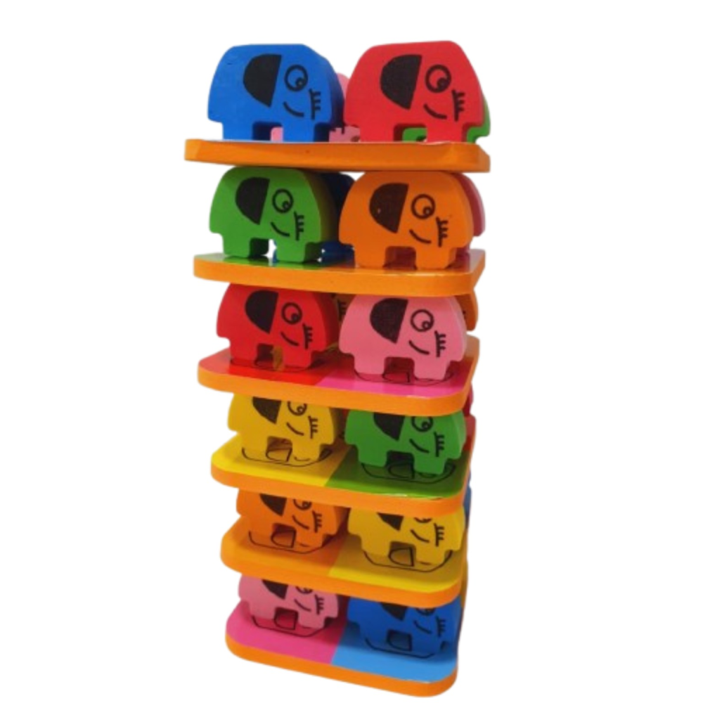 2 in 1 Elephant Stack & Balance