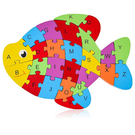 2 in 1 Animal Puzzle  - Pack of 1 -Any 1  Fish