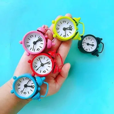 Mini portable Alarm Clock - small 4cm -Any 1