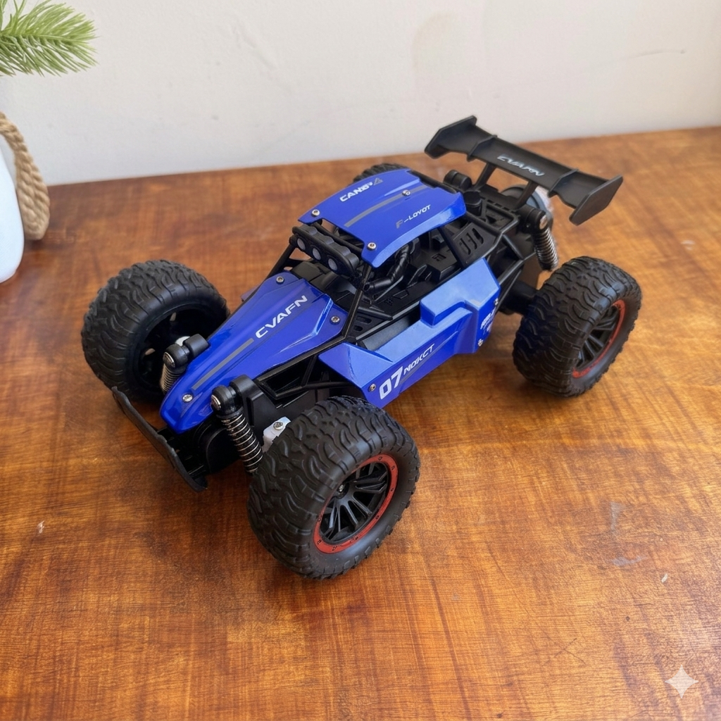 Moka 1:16 Buggy Off Road Remote control metal body car with Rechargable Battery with smoke