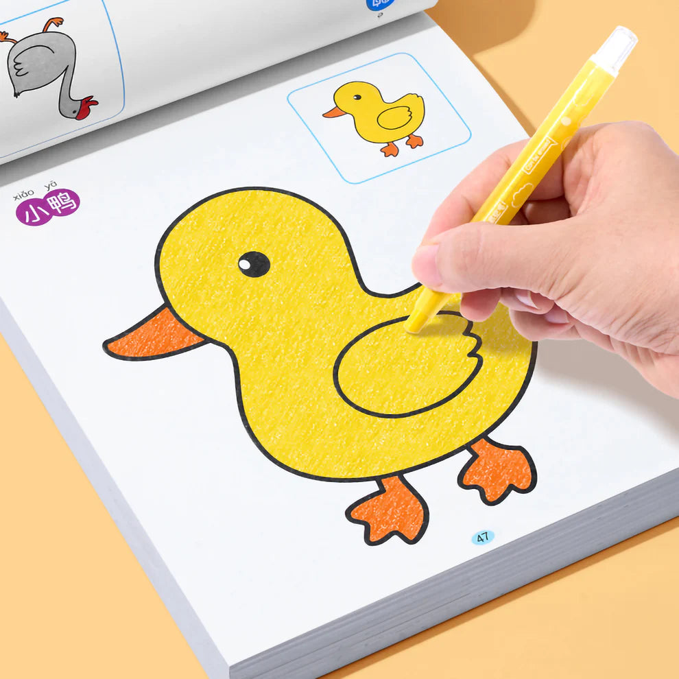 3D Cartoon Animal Face Drawing Book-Any 1