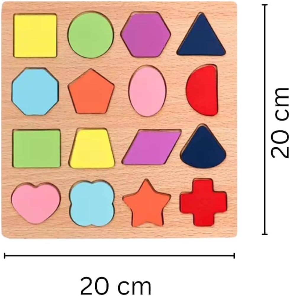 3D Shapes puzzle Board - mini board