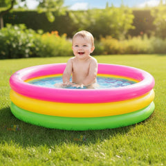 3 ft Inflatable Swimming Pool for Kids 0–3 Years -Fit 2 kids - 85cm*25cm