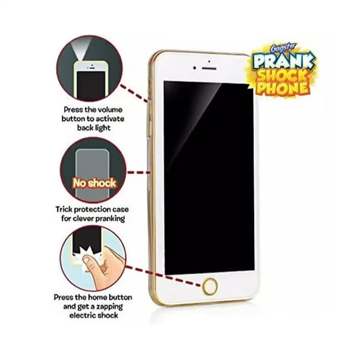3 in 1 Prank Phone - Shock phone with Lazer and Torch Light